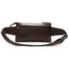 Сумка Vintage Поясная мужская Коричневая (14897) изображение 7
