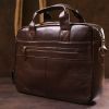 Сумка Vintage Кожаная для ноутбука Коричневая (20681) изображение 10