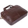 Сумка Vintage Кожаная для ноутбука Коричневая (20681) изображение 5