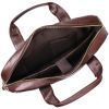 Сумка Vintage Кожаная для ноутбука Коричневая (20681) изображение 6