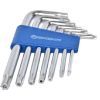 Ключ Стандарт TORX Г-образный с отверстием 7шт. (TKS0701) изображение 2