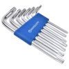 Ключ Стандарт TORX Г-образный с отверстием 7шт. (TKS0701)