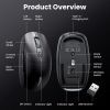 Мишка Ugreen MU103 Wireless/Bluetooth Black (90539) зображення 8