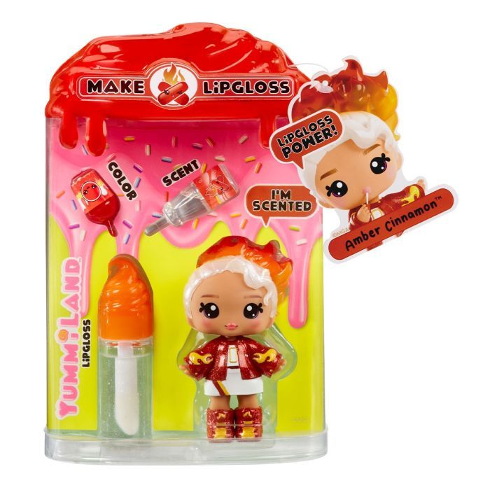 Кукла Yummiland набор с куклой и блеском для губ S2 - Корица Амбер (525615)