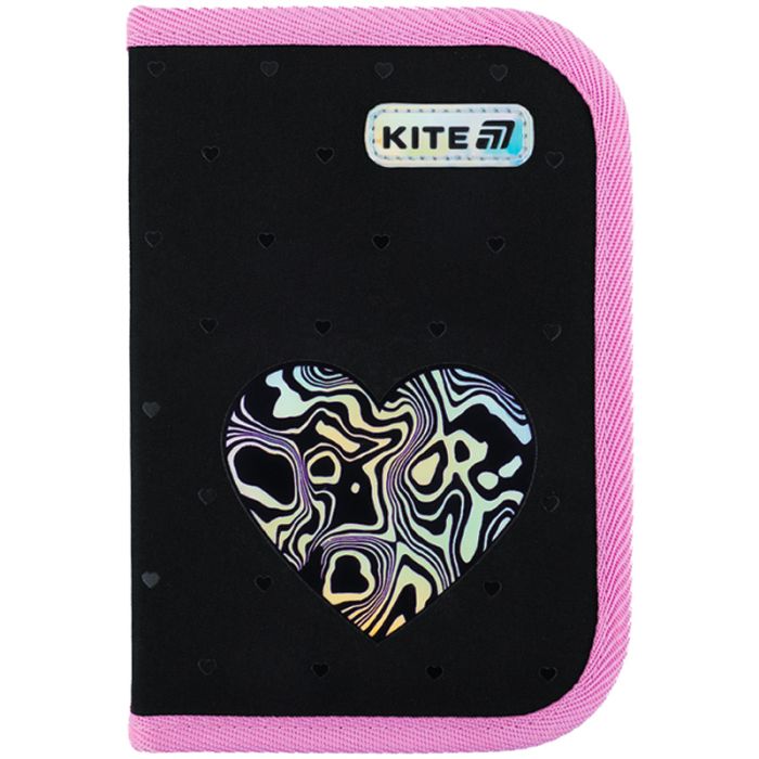 Пенал Kite 622 Love is, 1 отделение, 2 отворота (K25-622-3) изображение 3
