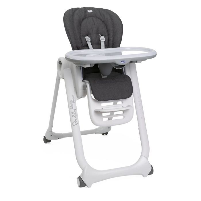 Стульчик для кормления Chicco Polly Magic Relax темно-серый (79502.69) изображение 6