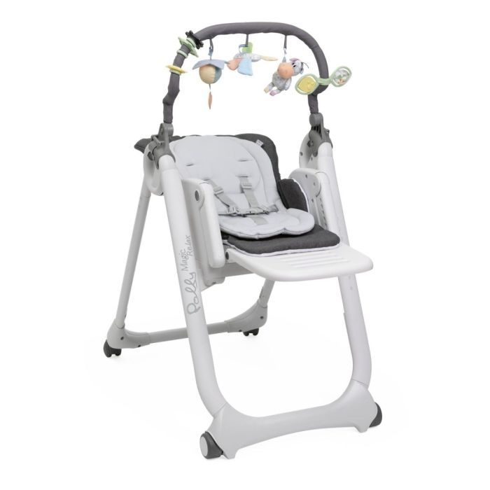 Стульчик для кормления Chicco Polly Magic Relax темно-серый (79502.69) изображение 9