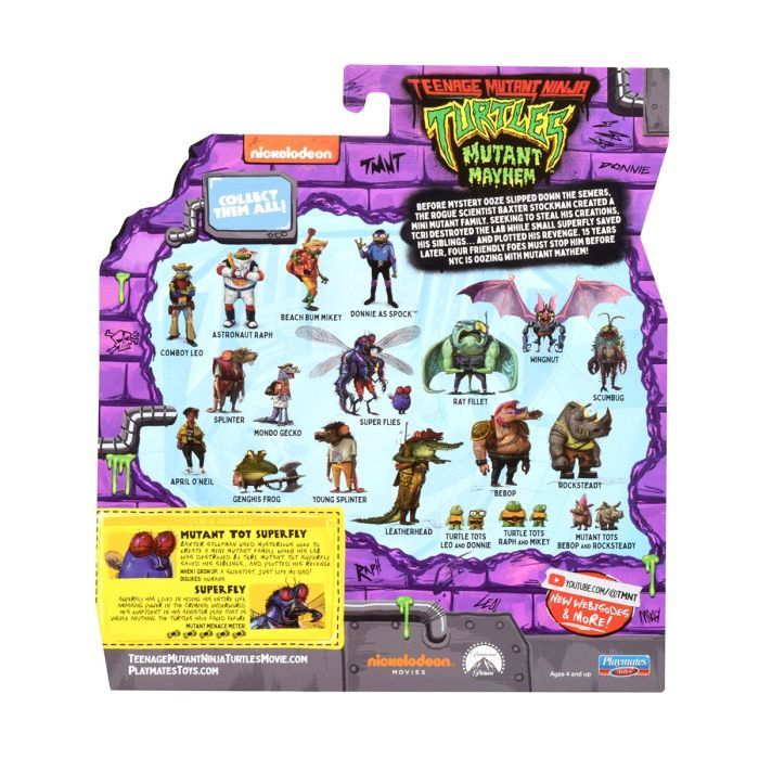 Фігурка TMNT набір серії Черепашки-Ніндзя - Суперфлайс (83481) зображення 6