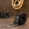 Ремень Vintage Текстильный Черный (20521) изображение 8