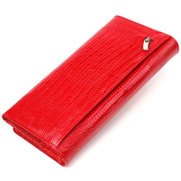 Кошелек Canpellini Из натуральной кожи Красный (21609) изображение 2