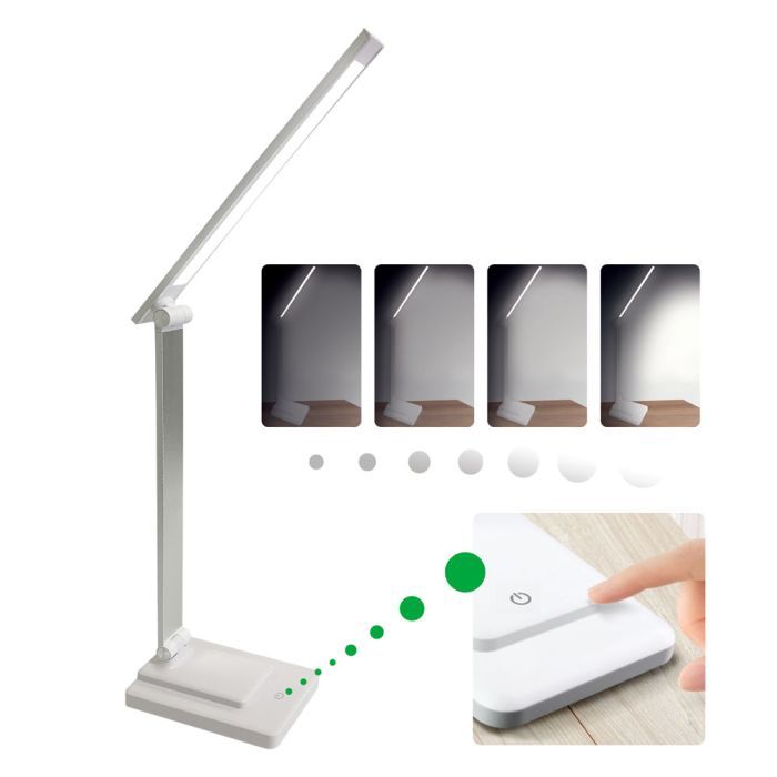 Настольная лампа Євросвітло LED акумуляторна Ridy-10-2-PWR 10 Вт біла изображение 4