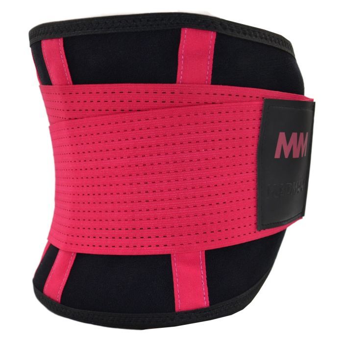 Пояс компрессионный MadMax MFA-277 Slimming belt Black/neon pink L (MFA-277-PNK_L) изображение 2