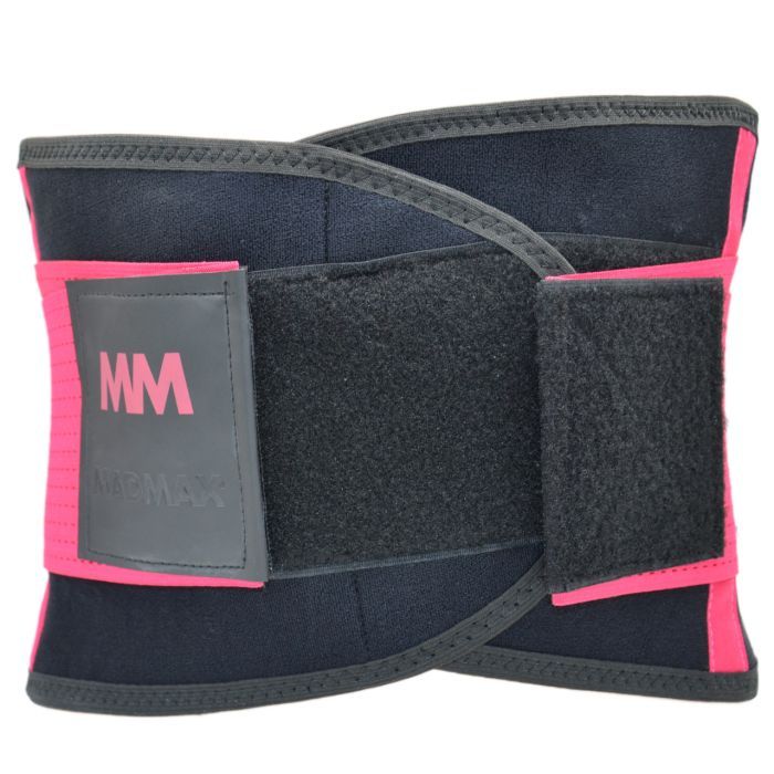 Пояс компрессионный MadMax MFA-277 Slimming belt Black/neon pink L (MFA-277-PNK_L) изображение 4