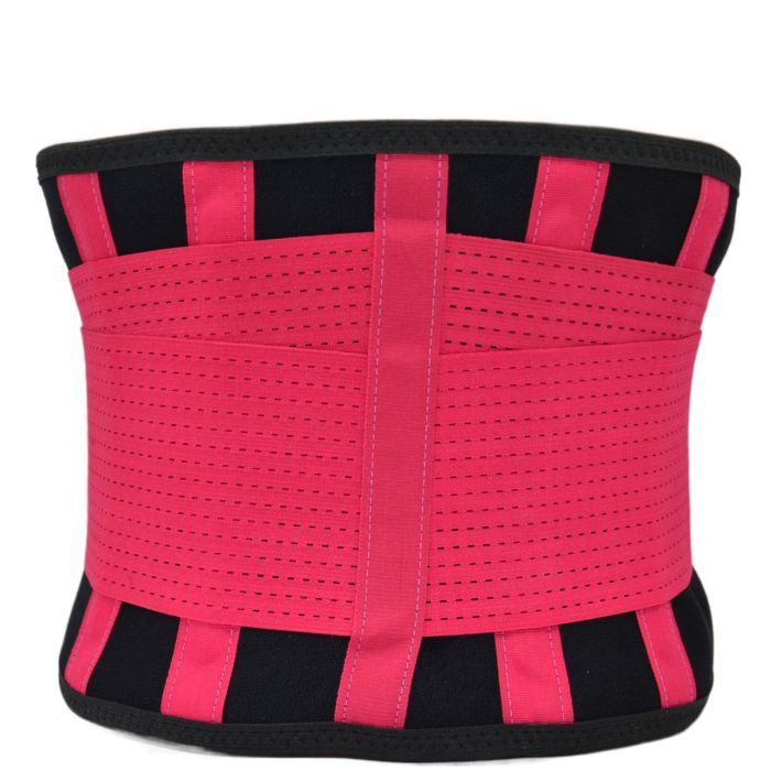 Пояс компрессионный MadMax MFA-277 Slimming belt Black/neon pink L (MFA-277-PNK_L) изображение 5
