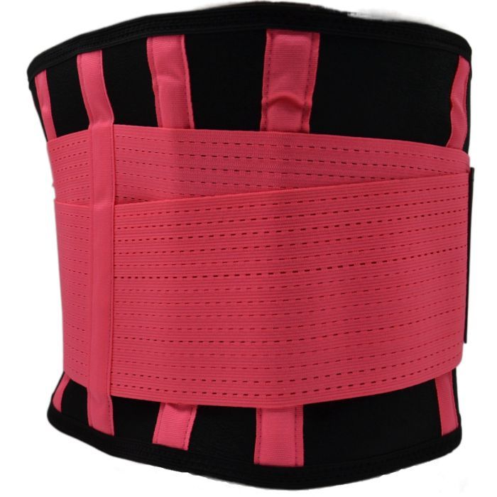 Пояс компрессионный MadMax MFA-277 Slimming belt Black/neon pink L (MFA-277-PNK_L) изображение 6