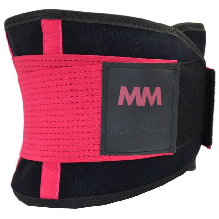 Пояс компрессионный MadMax MFA-277 Slimming belt Black/neon pink L (MFA-277-PNK_L) изображение 7