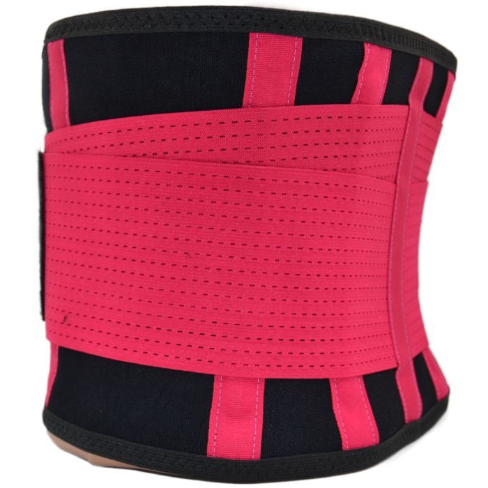 Пояс компрессионный MadMax MFA-277 Slimming belt Black/neon pink L (MFA-277-PNK_L) изображение 8