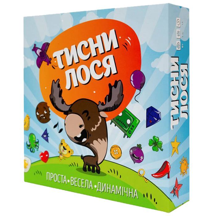 Настольная игра Fun Games Shop Дави Лося! (укр.) (FGS43)