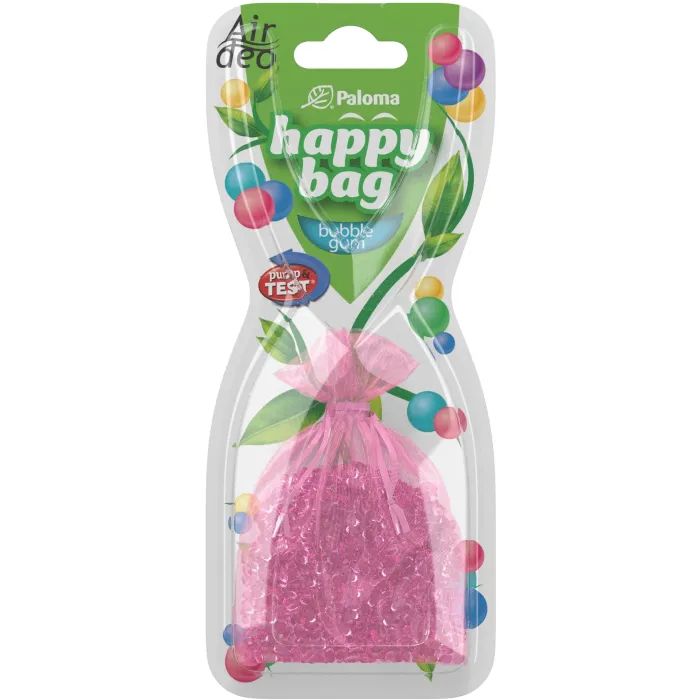 Ароматизатор для автомобиля Paloma Happy bag мішечок Бабл Гам