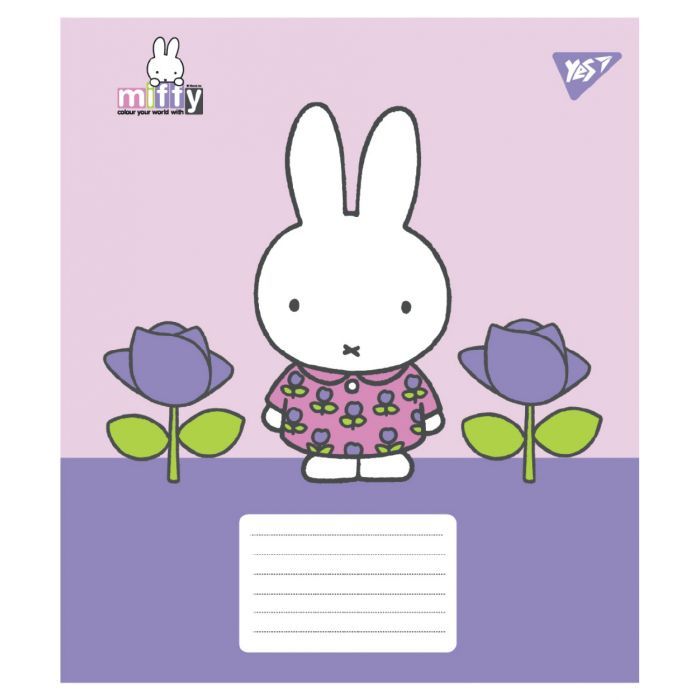 Зошит Yes Miffy Spring А5 12 аркушів клітинка (767624) зображення 3