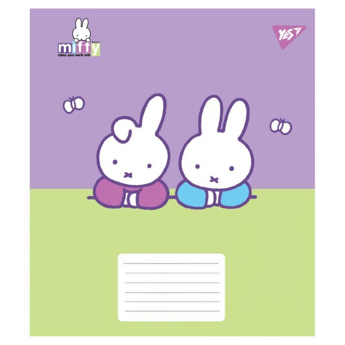 Зошит Yes Miffy Spring А5 12 аркушів клітинка (767624) зображення 6