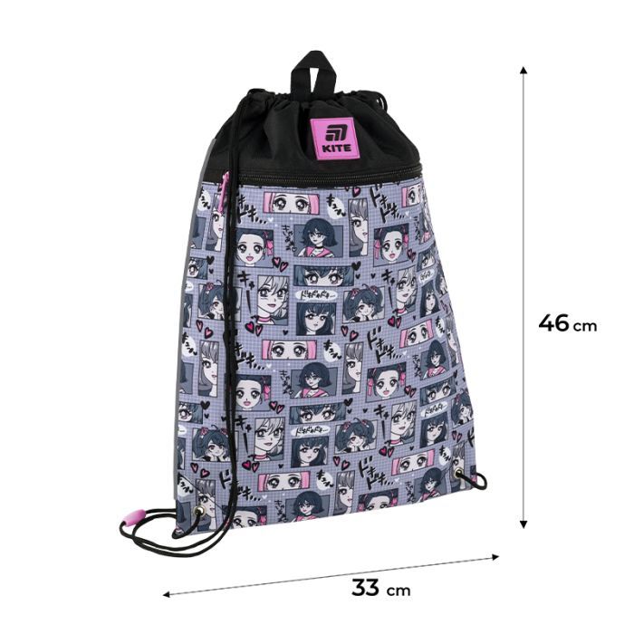 Сумка для обуви Kite 601M Anime Girl (K25-601M-9) изображение 2