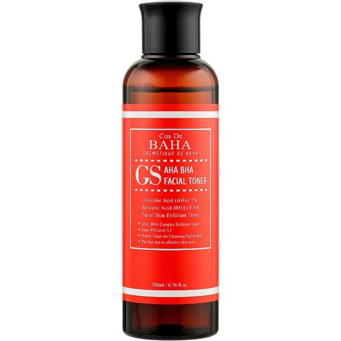Тонік для обличчя Cos De BAHA AHA/BHA GS Toner 200 мл (8809240318249)
