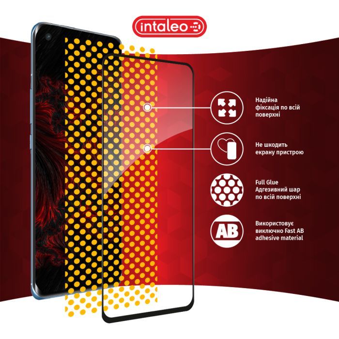 Скло захисне Intaleo Full Glue Xiaomi Mi 11 Pro Black (1283126521164) зображення 7