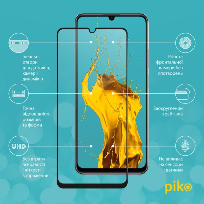 Скло захисне Piko Full Glue RealMe C53 Black (1283126577840) зображення 2