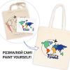 Набір для творчості Rosa Talent екосумка-розмальовка, Lets go Travel, 38х42 см (4823098544609) зображення 3