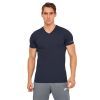 Футболка Kappa T-shirt Mezza Manica Scollo V K1316 BluNavy темно-синій L (8016279702493)