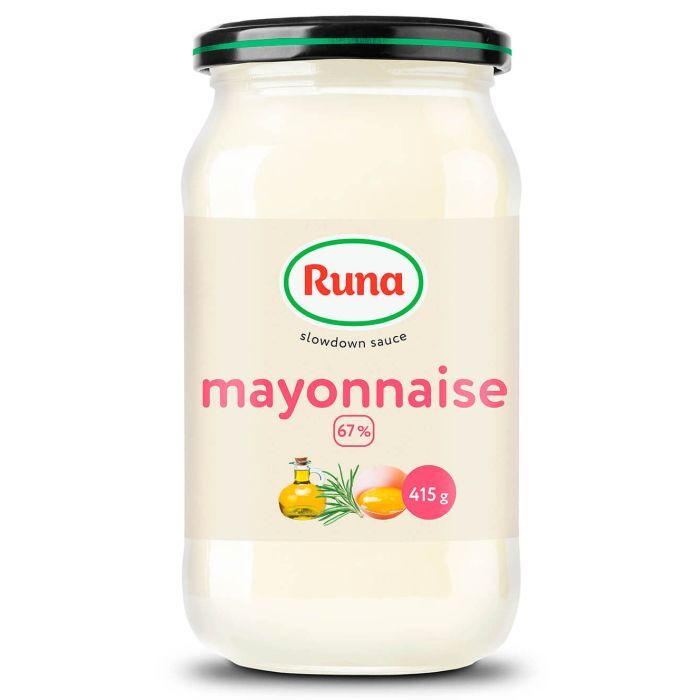 Соус Руна Майонез 67% жира 415 г (4820015948441)