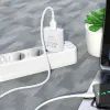 Зарядное устройство BOROFONE BA74A Aspirer USB + cable USB to Micro 5P White (6974443388664) изображение 7