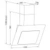 Вытяжка кухонная Pyramida NRX 60 (800) SR XGBL изображение 6