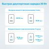 Зарядное устройство Anker PowerPort 20W USB-C + USB-A White (A2348G21) изображение 6