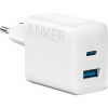 Зарядное устройство Anker PowerPort 20W USB-C + USB-A White (A2348G21)