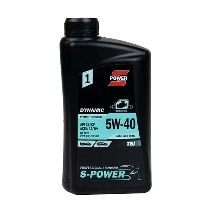 Моторное масло S-POWER DYNAMIC TSi 5W-40 4л