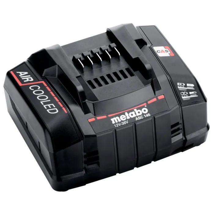Зарядное устройство для аккумуляторов инструмента Metabo ASC 145 ,12-36V, 8А 0.551кг (627378000)