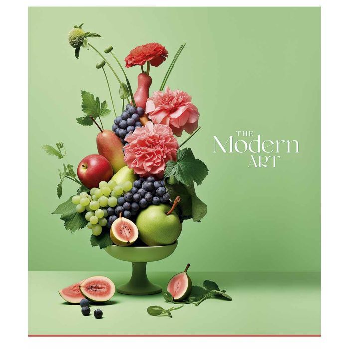 Тетрадь Школярик Modern art 48 листов линия (048-3324L) изображение 3