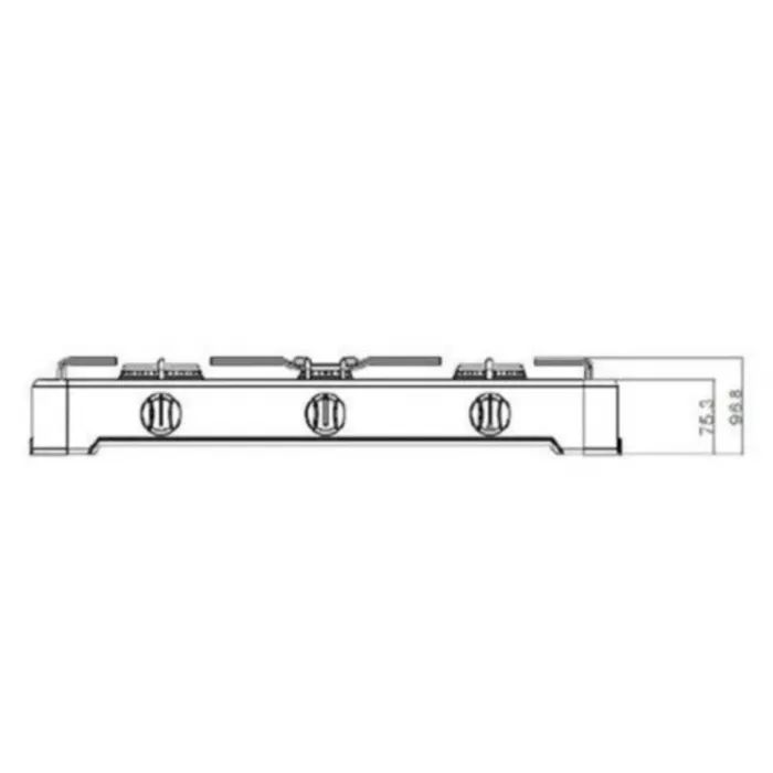 Настольная плита YUCEL O-300-LPG-CUPPER изображение 4