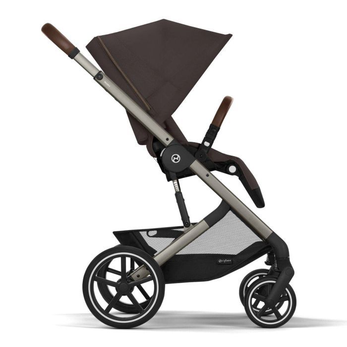 Коляска Cybex Balios S Lux TPE Chocolate Brown (з бампером) (525000113) зображення 3