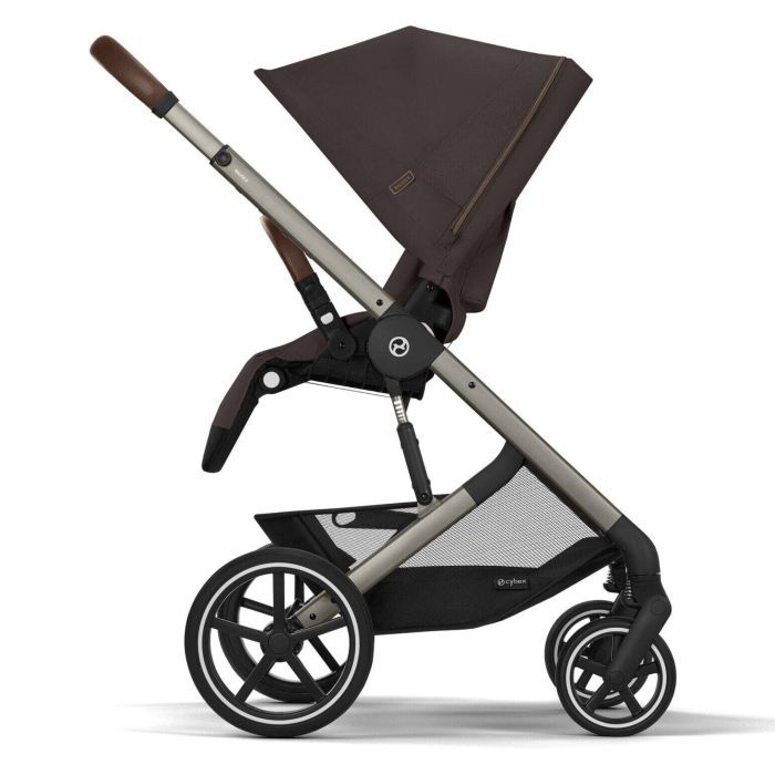 Коляска Cybex Balios S Lux TPE Chocolate Brown (з бампером) (525000113) зображення 4