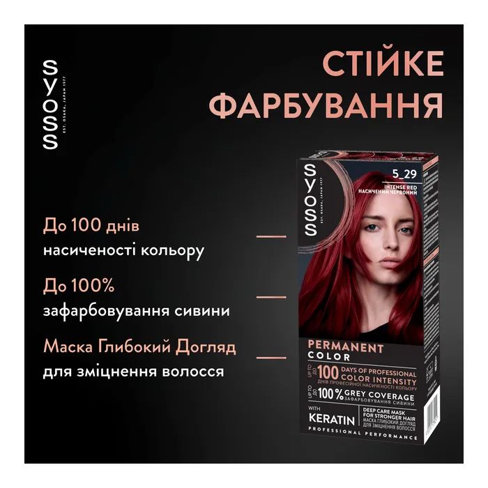 Фарба для волосся Syoss BL Permanent Coloration 3-89 - Кавова бронза (9000101732207) зображення 2