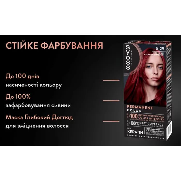 Фарба для волосся Syoss BL Permanent Coloration 3-89 - Кавова бронза (9000101732207) зображення 8