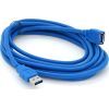 Дата кабель USB 3.0 AM/AF 3.0m blue Voltronic (YT-3.0AM\AF-3.0BL)