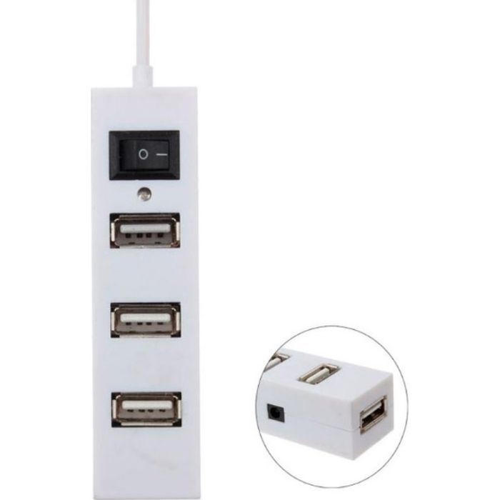 Концентратор Voltronic USB 3.0 to 4xUSB white (YT-HUB4-W) изображение 2