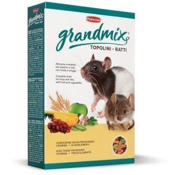 Корм для грызунов Padovan GrMix Topolini для мышей и крыс 400 г (8001254005898) > цены в Киеве и Украине Корм для грызунов Padovan GrMix Topolini для мышей и крыс 400 г (8001254005898)