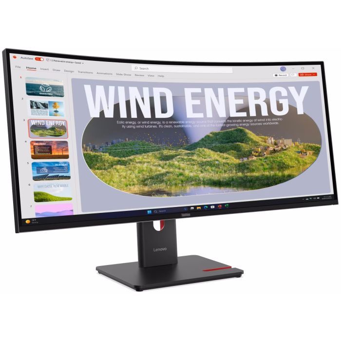 Монитор Lenovo T34WD-40 (64AEGAT1UA) изображение 2