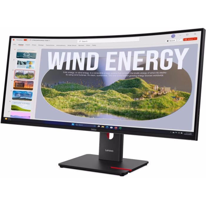 Монитор Lenovo T34WD-40 (64AEGAT1UA) изображение 3