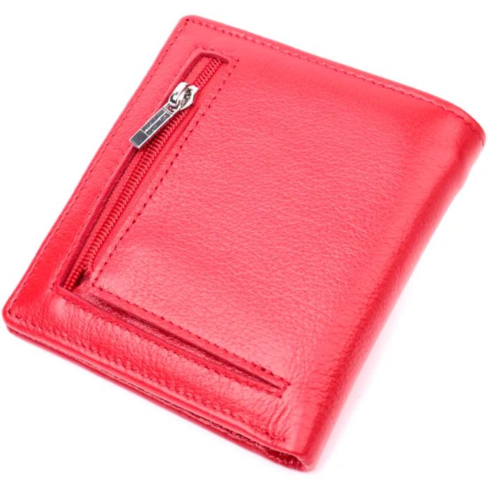 Гаманець ST Leather З натуральної шкіри Червоний (19475) зображення 2